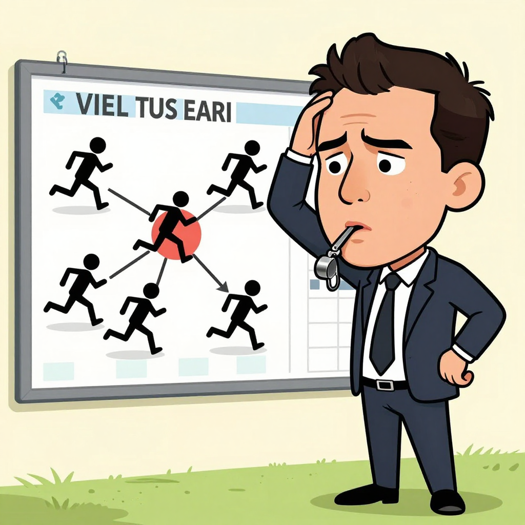 Dramatic football explosion illustration