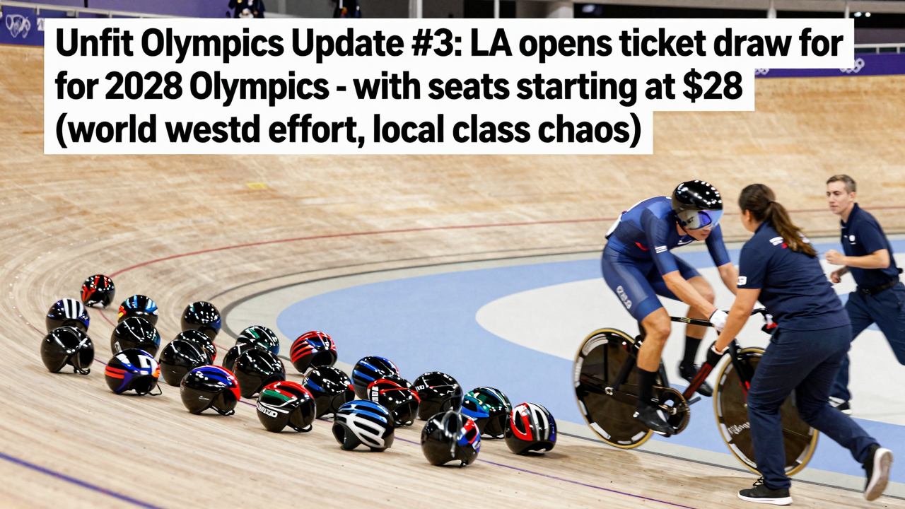 Unfit olympics story 3 image