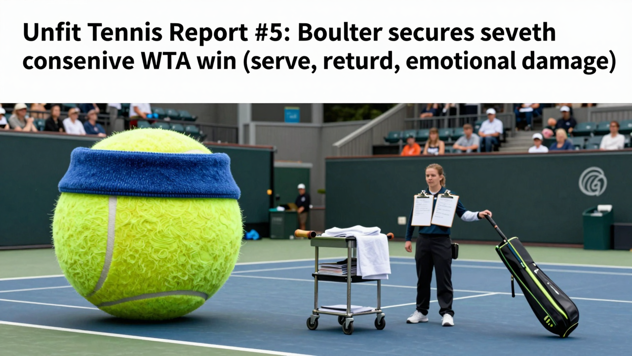 Unfit tennis story 5 image