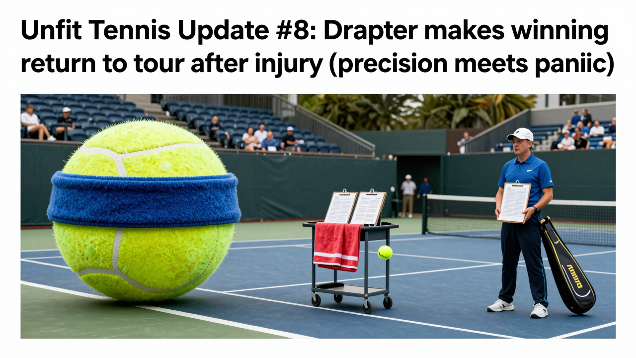 Unfit tennis story 8 image